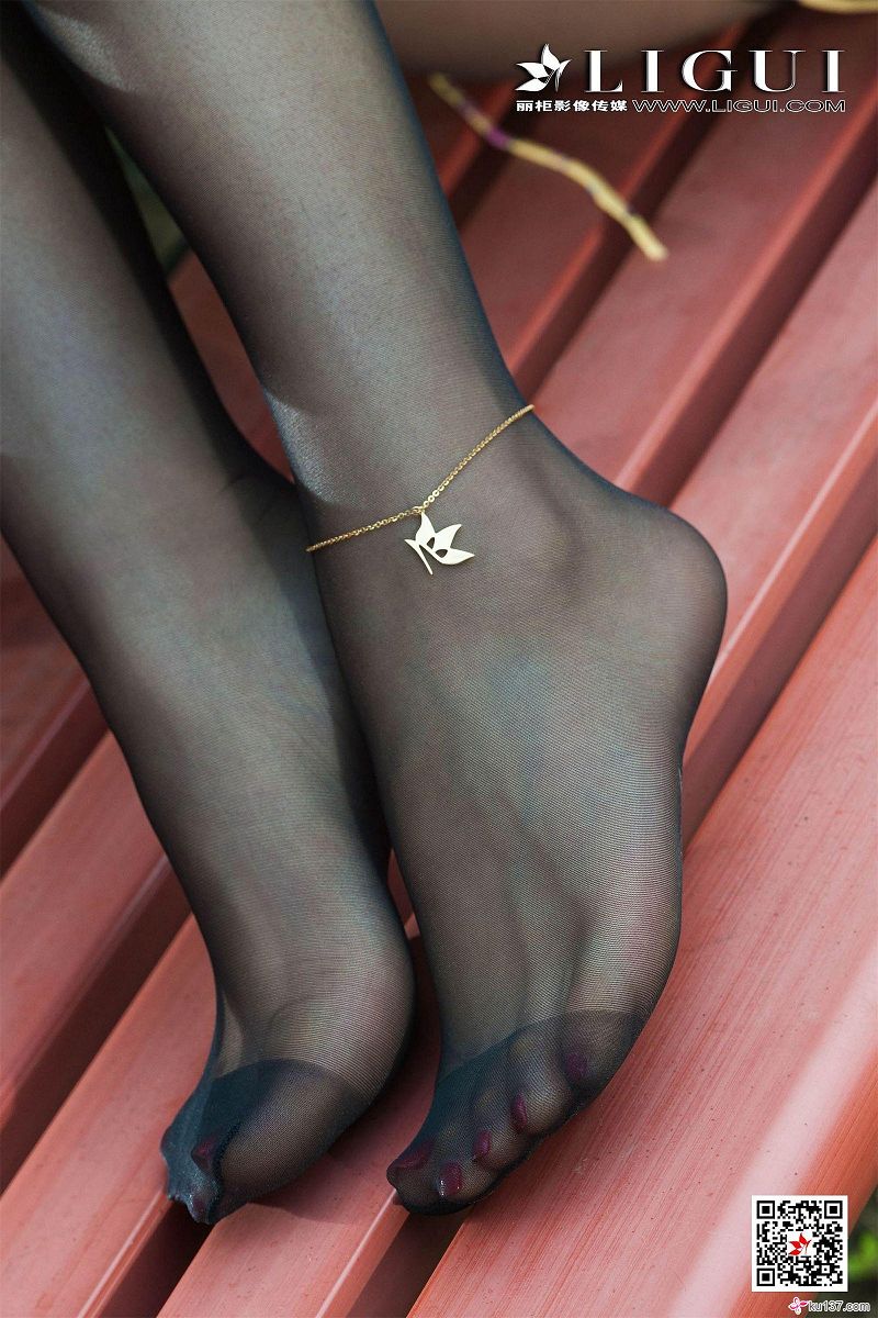 图片[4]-[Ligui丽柜美腿]2019.10.30 网络丽人 Model 然然-芒果图库