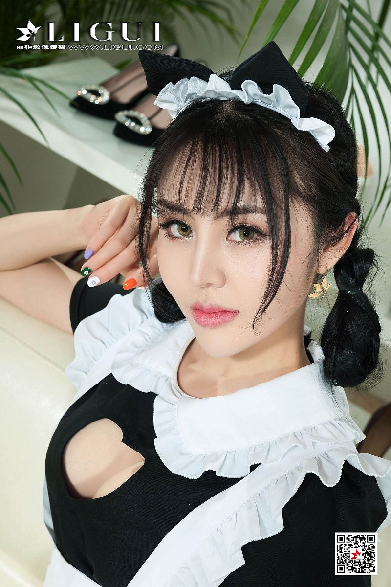 图片[3]-[Ligui丽柜美腿]2019.11.11 网络丽人 Model 凉儿-芒果图库