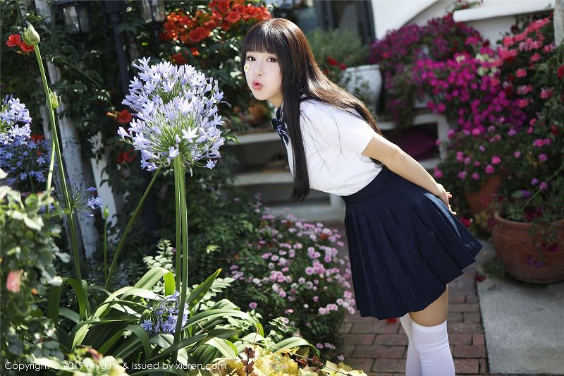 图片[5]-[美媛馆MYGIRL] 2019.10.09 Vol.394 Flower朱可_儿-芒果图库