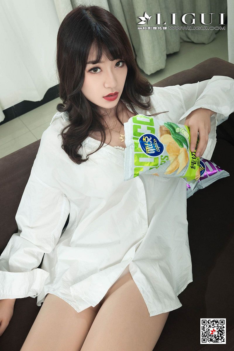 图片[5]-[Ligui丽柜美腿]2019.12.11 网络丽人 Model 安娜-芒果图库