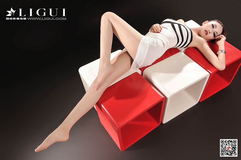 图片[3]-[Ligui丽柜美腿]2020.02.24 网络丽人 Model 可馨-芒果图库