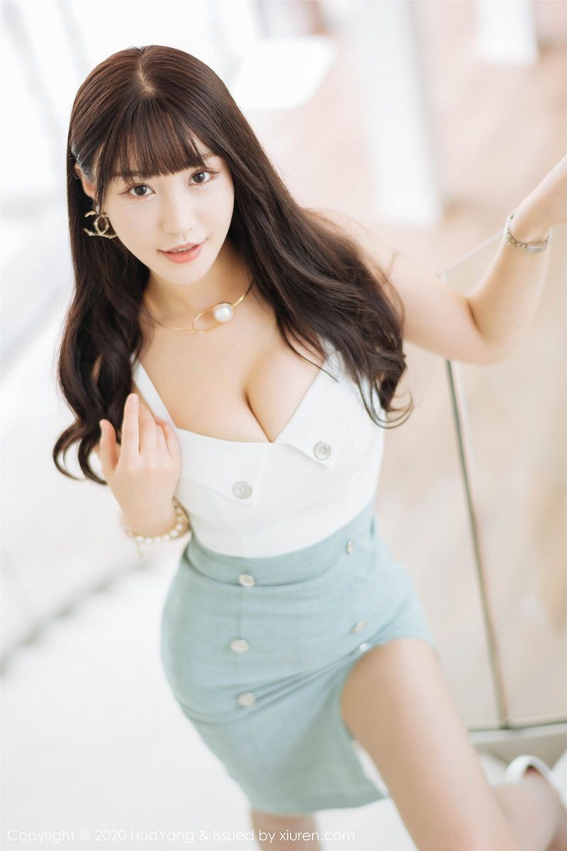 图片[5]-[HuaYang美女] 2020.03.11 Vol.226 朱可_儿Flower-芒果图库