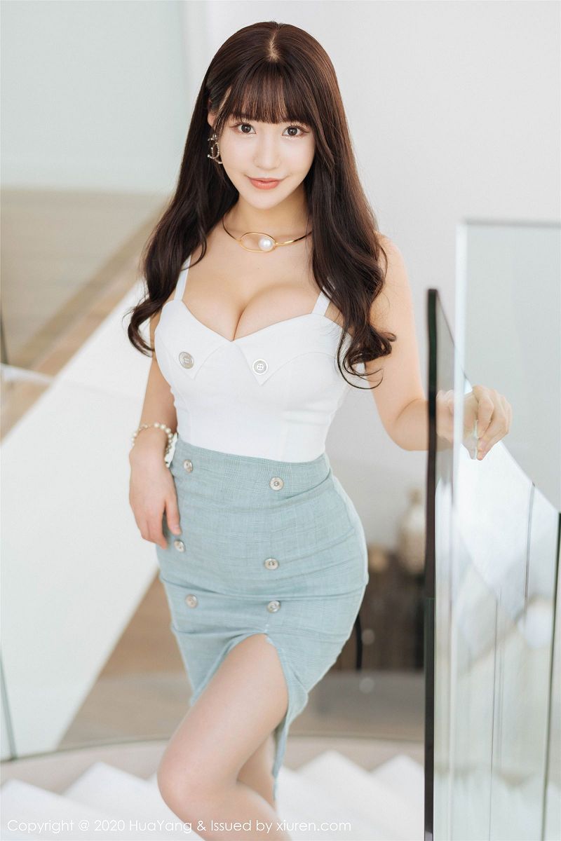 图片[2]-[HuaYang美女] 2020.03.11 Vol.226 朱可_儿Flower-芒果图库