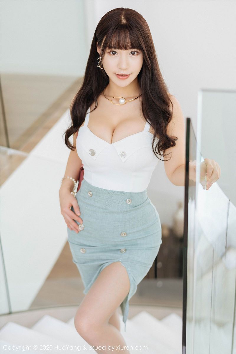 图片[3]-[HuaYang美女] 2020.03.11 Vol.226 朱可_儿Flower-芒果图库