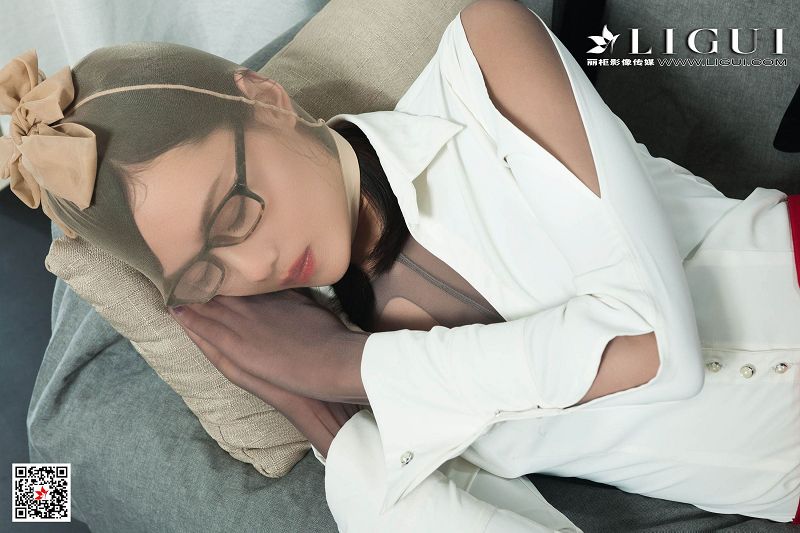 [Ligui丽柜美腿]2020.08.05《颜丝香茧》-敏儿-芒果图库