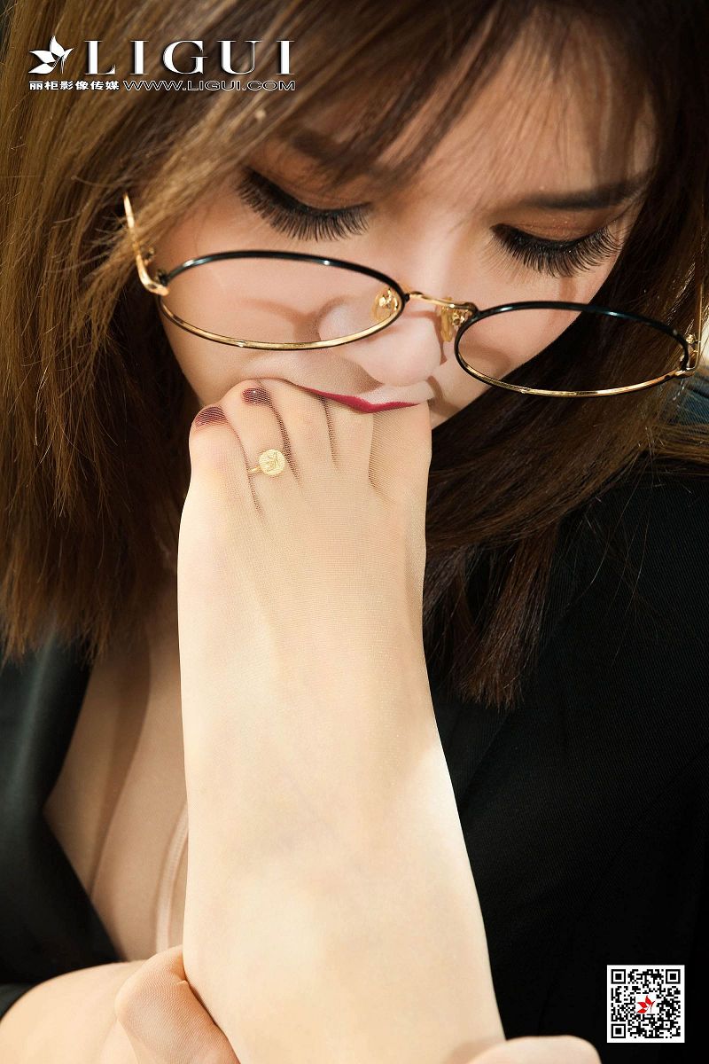 图片[8]-[Ligui丽柜美腿]2020.10.23 双生花 并蒂颜丝-芒果图库