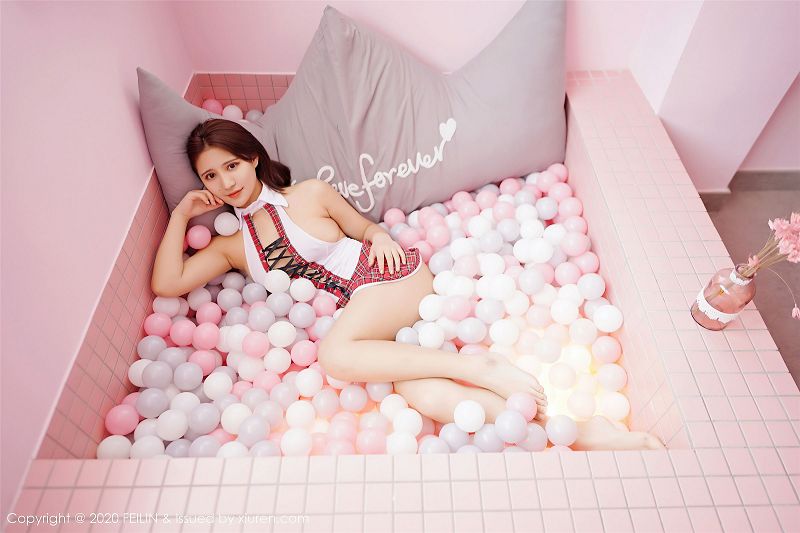 图片[2]-[嗲囡囡美女] 2020.09.03 NO.340 久久Aimee-芒果图库