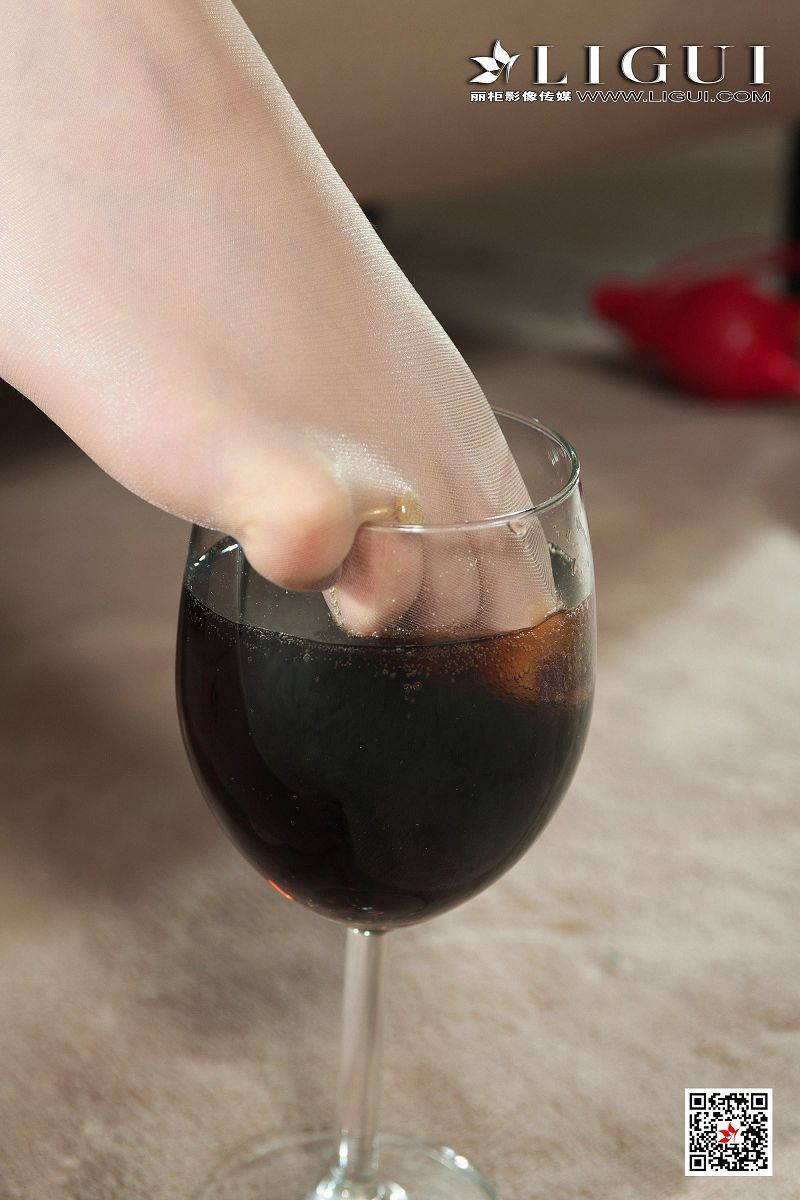 图片[8]-[Ligui丽柜美腿]2021.01.13《轻解罗裳秀丝莲》阳阳-芒果图库