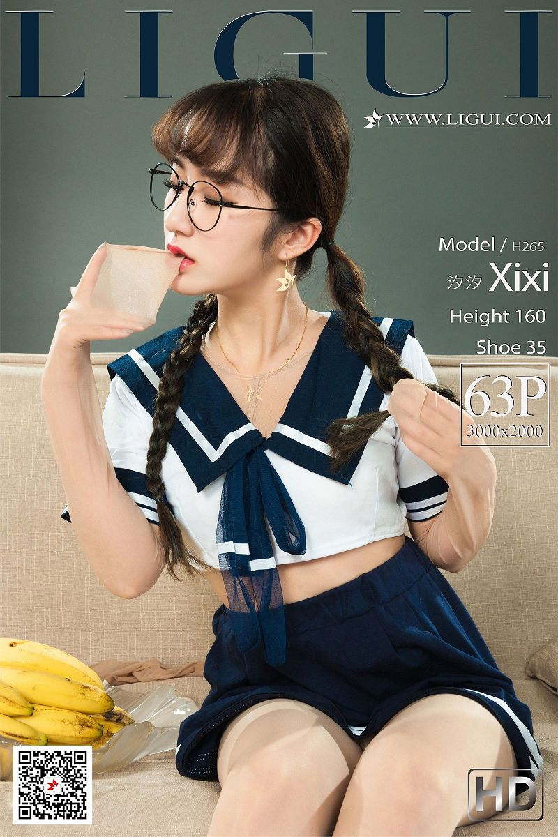 [Ligui丽柜美腿]2021.01.20《香茧足欲》汐汐-芒果图库