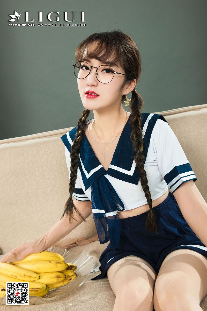 图片[4]-[Ligui丽柜美腿]2021.01.20《香茧足欲》汐汐-芒果图库