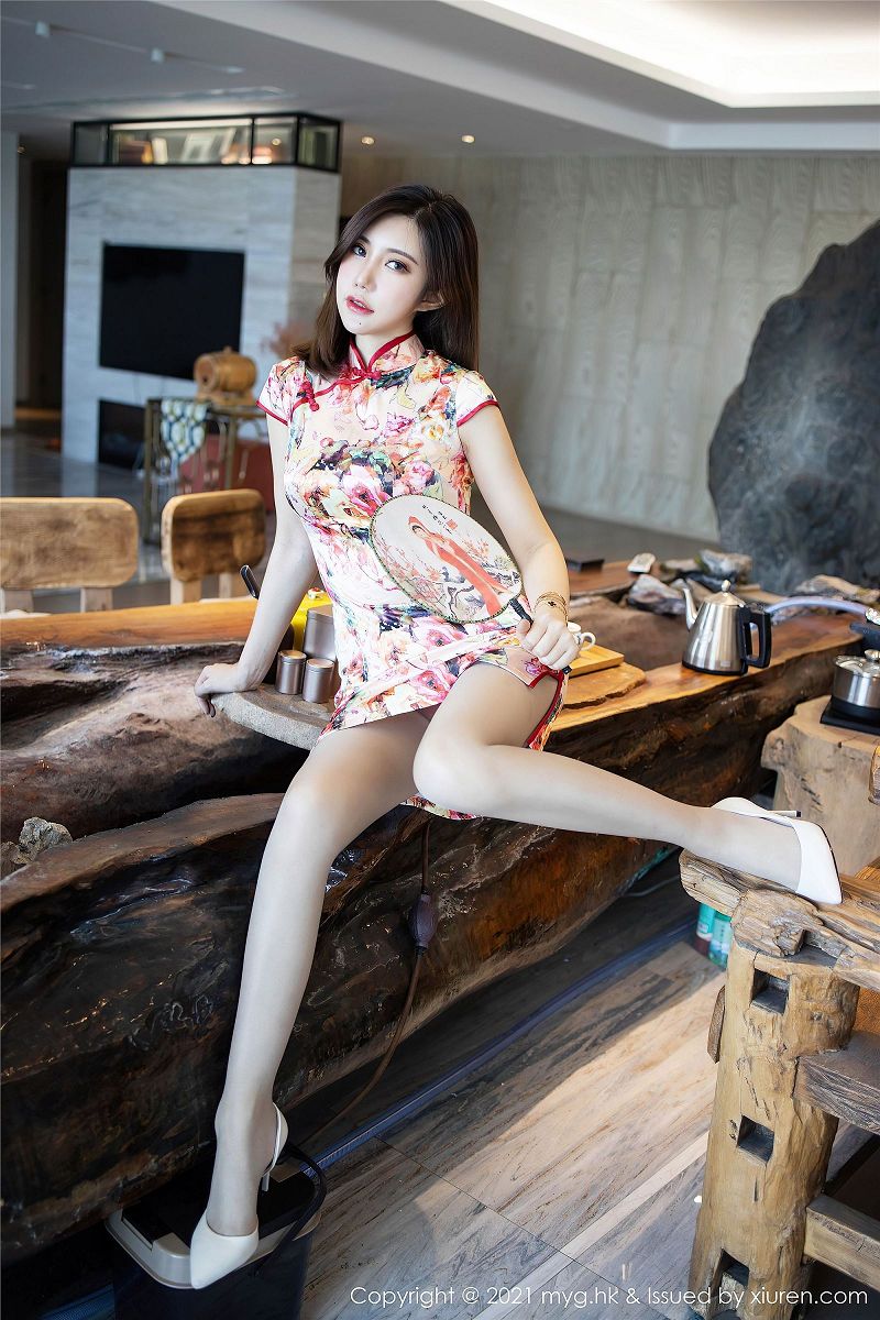 图片[3]-[美媛馆MYGIRL] 2021.04.08 NO.508 绮里嘉Carina-芒果图库