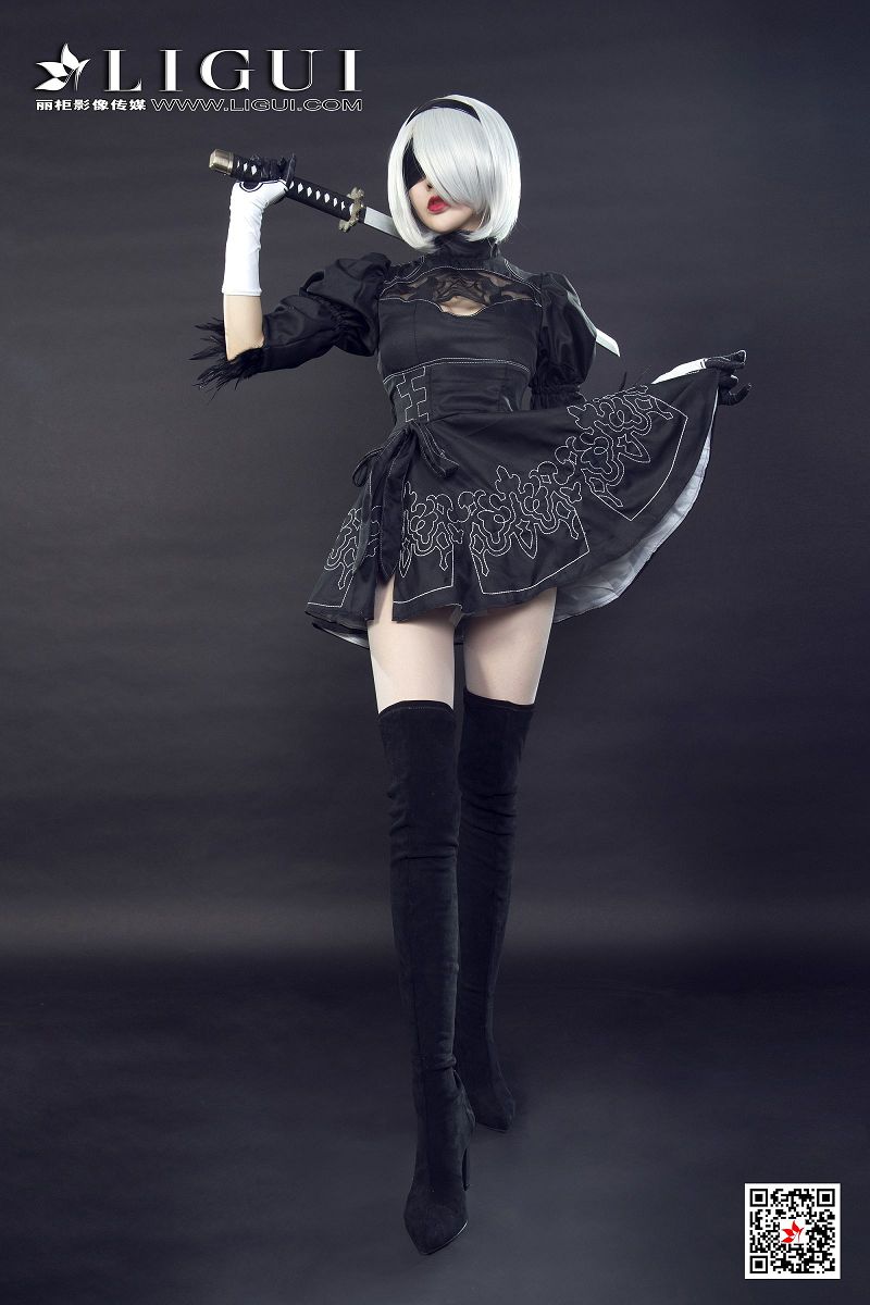 [Ligui丽柜美腿]2021.06.30 Model 网络丽人 Model 凉儿-芒果图库