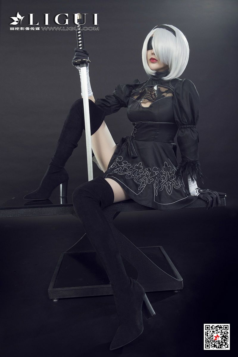 图片[4]-[Ligui丽柜美腿]2021.06.30 Model 网络丽人 Model 凉儿-芒果图库