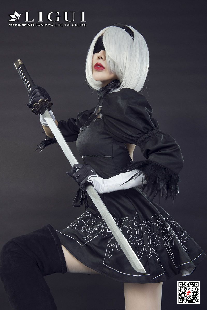 图片[3]-[Ligui丽柜美腿]2021.06.30 Model 网络丽人 Model 凉儿-芒果图库