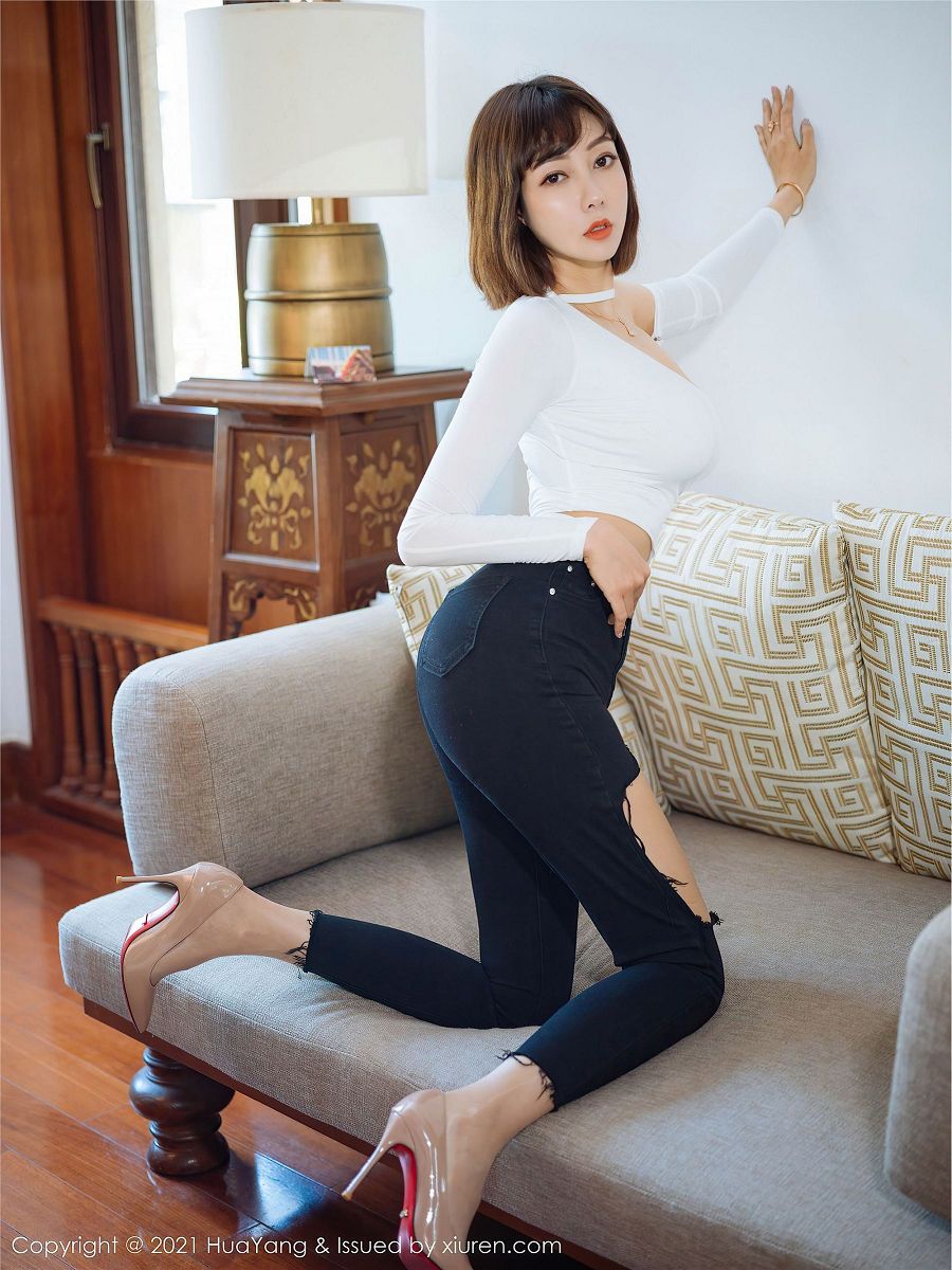 图片[4]-[HuaYang美女] 2021.06.16 NO.414 果儿Victoria-芒果图库