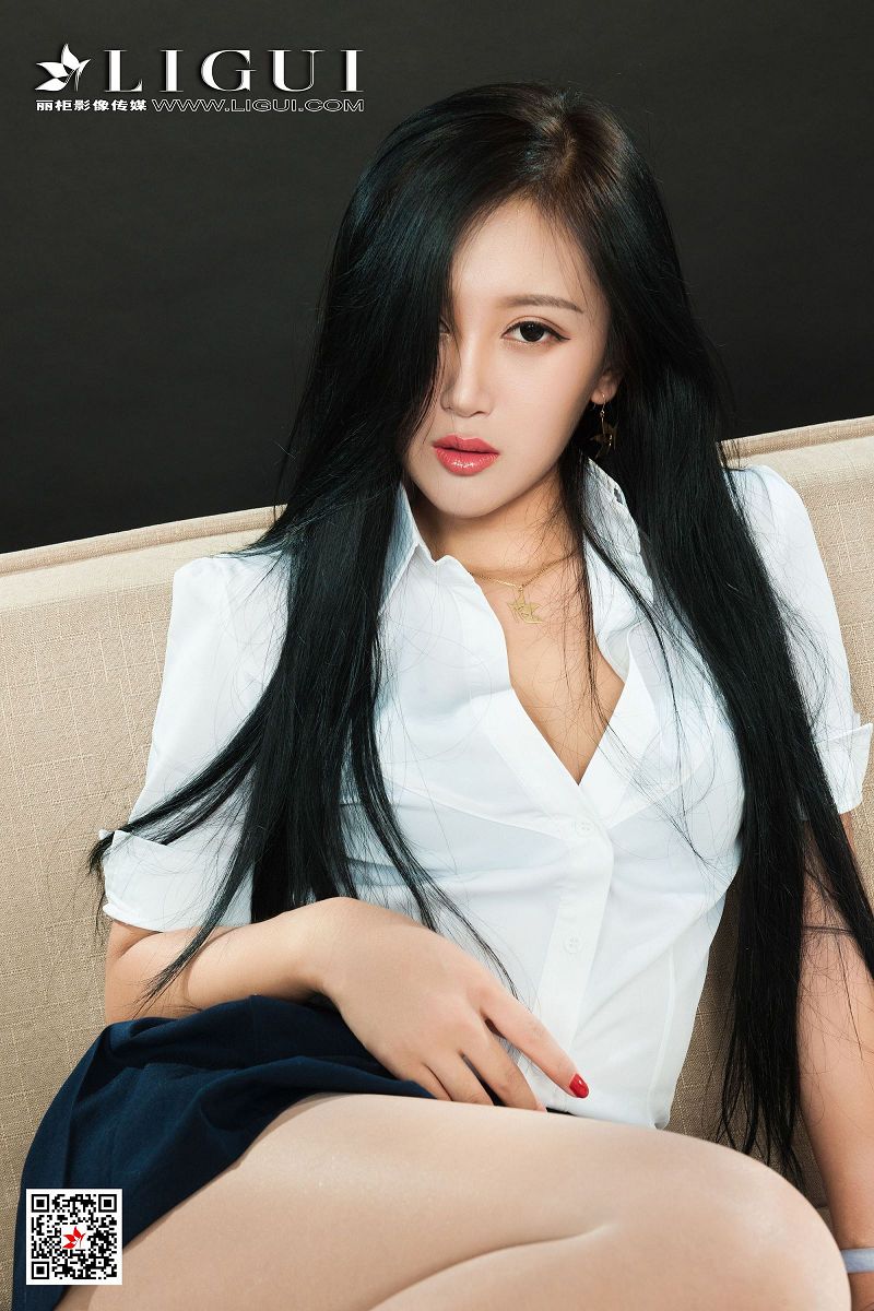 [Ligui丽柜美腿]2021.08.25 网络丽人 Model 涵如-芒果图库