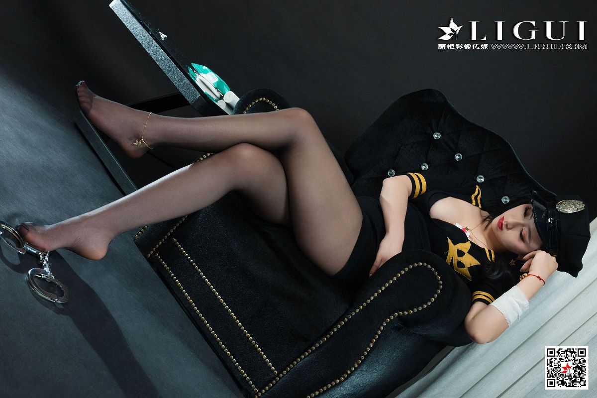 图片[4]-[Ligui丽柜美腿]2021.09.15 网络丽人 Model 然然-芒果图库