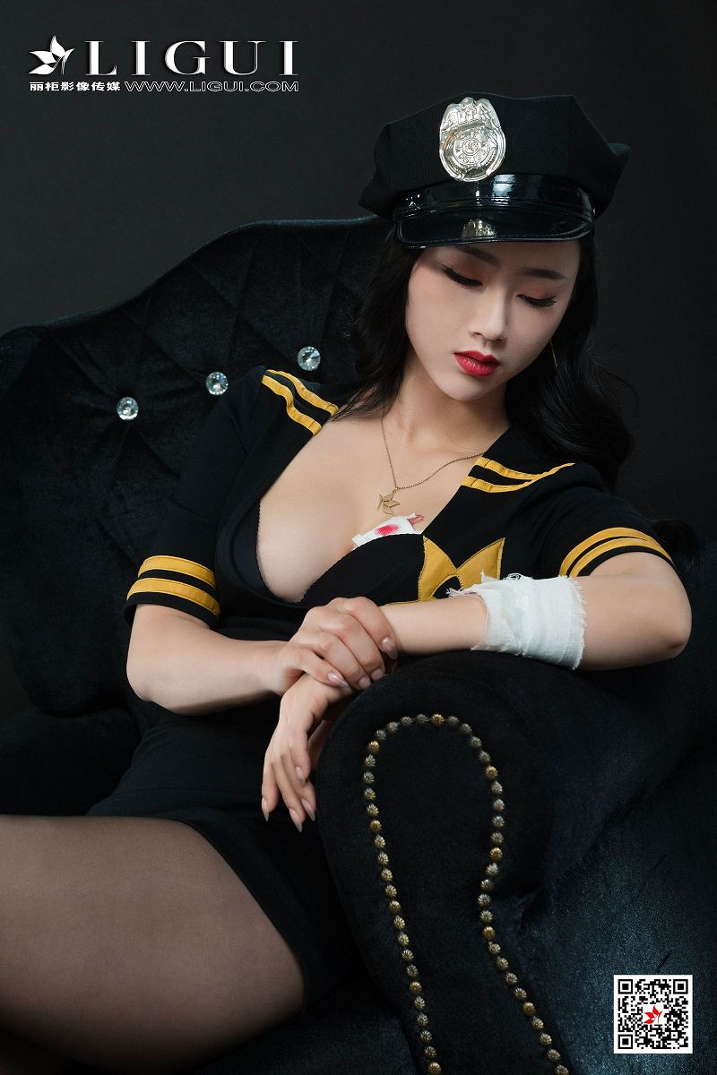 图片[3]-[Ligui丽柜美腿]2021.09.15 网络丽人 Model 然然-芒果图库