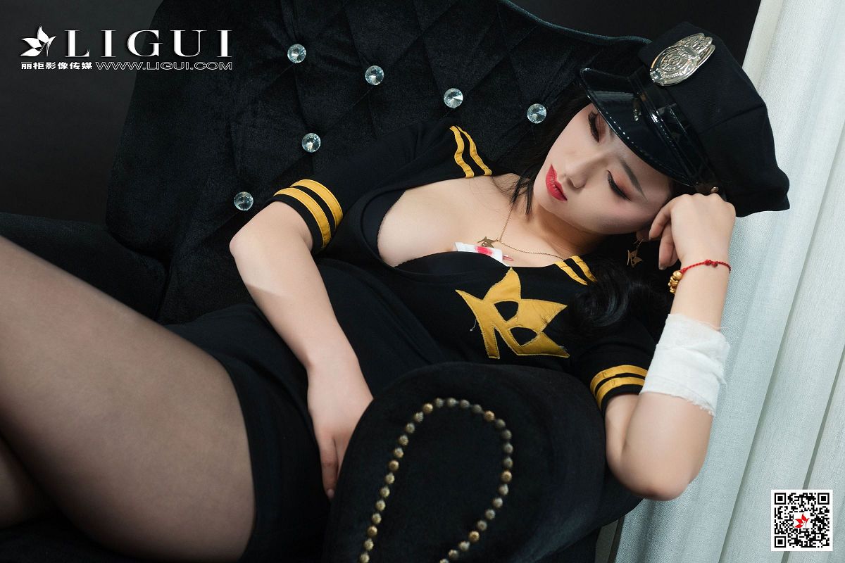 图片[5]-[Ligui丽柜美腿]2021.09.15 网络丽人 Model 然然-芒果图库