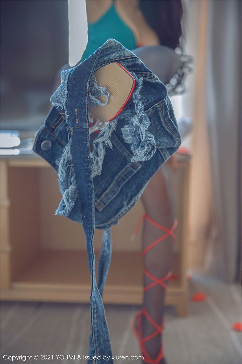 图片[3]-[尤蜜荟] 2021.09.14 NO.693 蓝夏Akasha-芒果图库