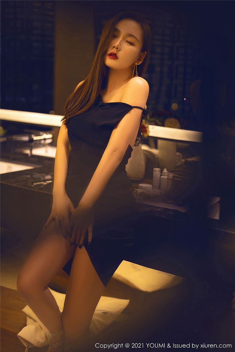 图片[2]-[尤蜜荟] 2021.10.28 NO.710 艾静香-芒果图库