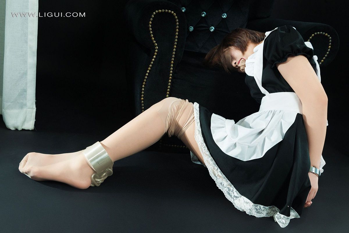 图片[2]-[Ligui丽柜美腿]2022.02.23 《美仆之链》小爽-芒果图库