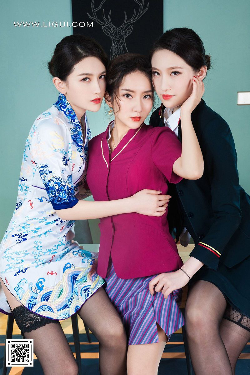 图片[3]-[Ligui丽柜美腿]2022.05.02《三生三丝》阳阳&安娜&汐汐-芒果图库