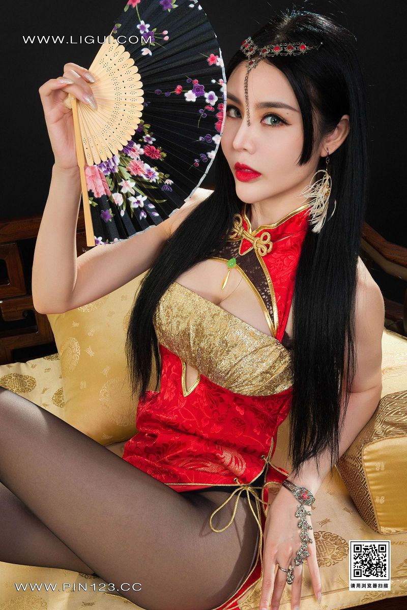 图片[4]-[Ligui丽柜美腿]2022.05.30《迷丝穿越》凉儿-芒果图库