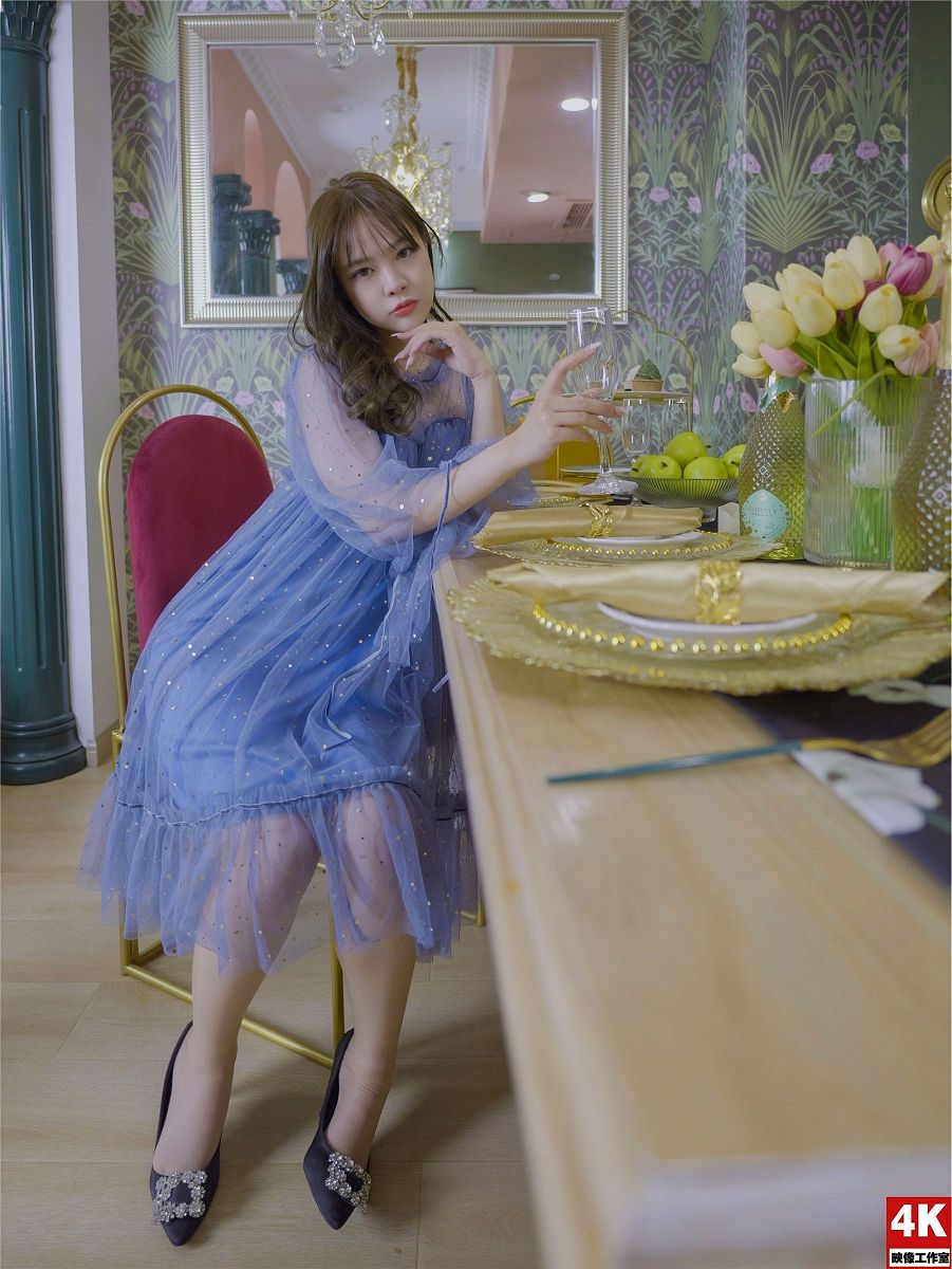 图片[4]-[Ligui丽柜美腿]2022.04.22 网络丽人 Model 小琳琳-芒果图库