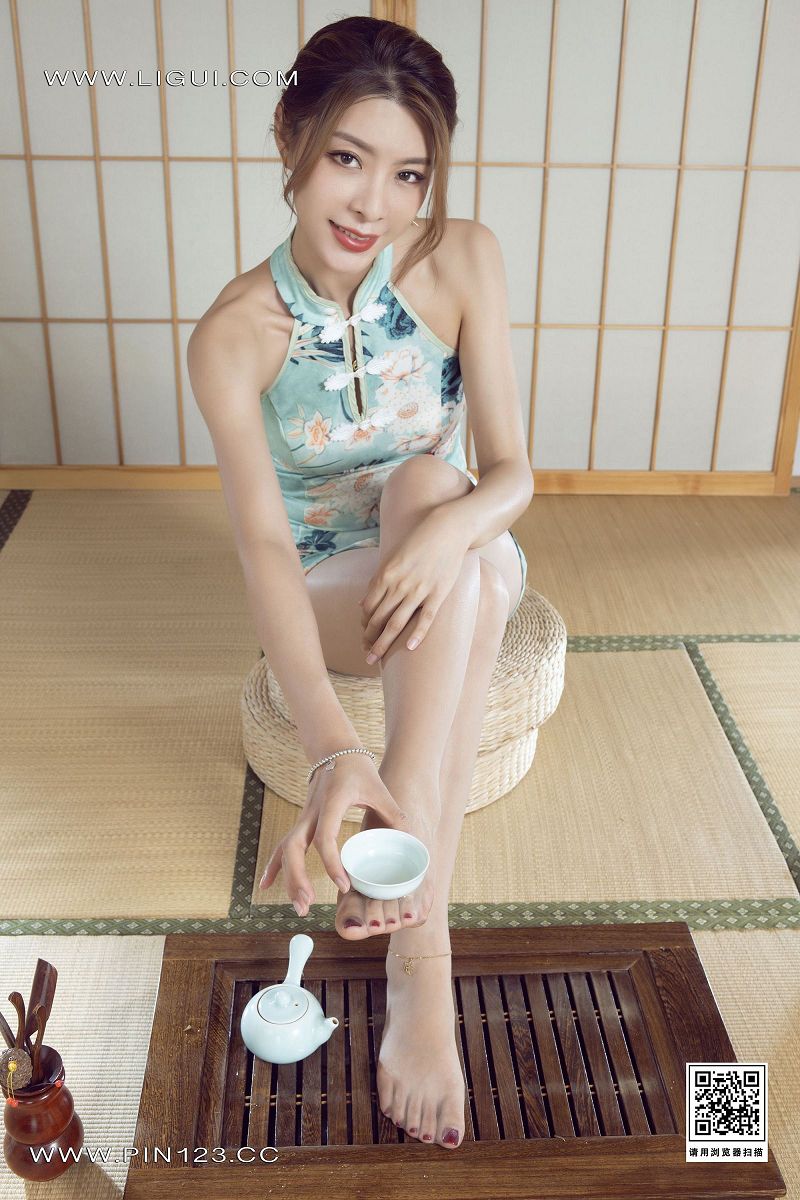 [Ligui丽柜美腿]2022.06.27《欲莲香盏》克拉拉-芒果图库