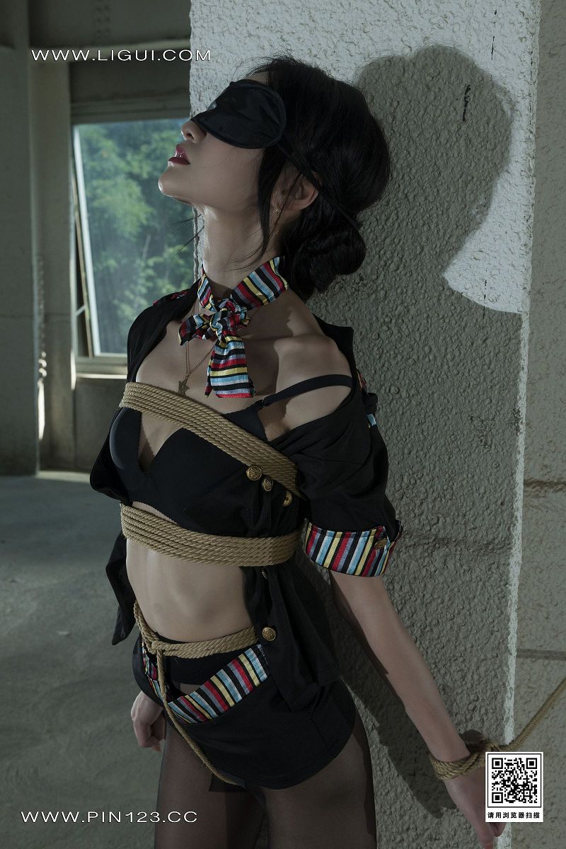 图片[5]-[Ligui丽柜美腿]2022.09.02 劫持空姐 心心-芒果图库