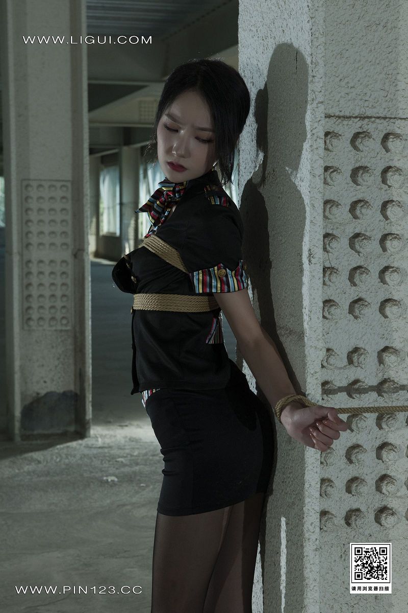 图片[6]-[Ligui丽柜美腿]2022.09.02 劫持空姐 心心-芒果图库