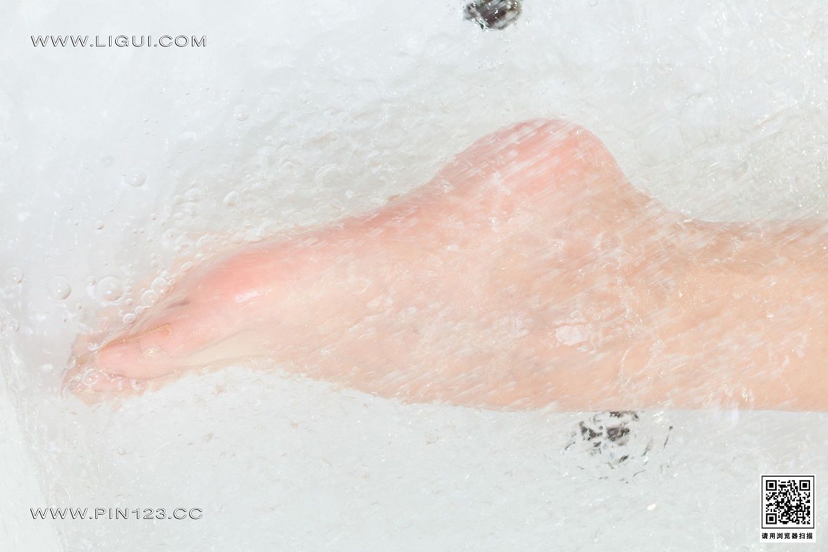 图片[4]-[Ligui丽柜美腿]2022.10.31 水中芙蓉 心心-芒果图库