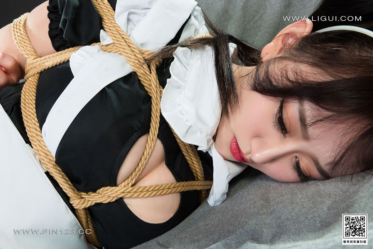 图片[6]-[Ligui丽柜美腿]2022.12.02 缚娇垂泪 小熊-芒果图库