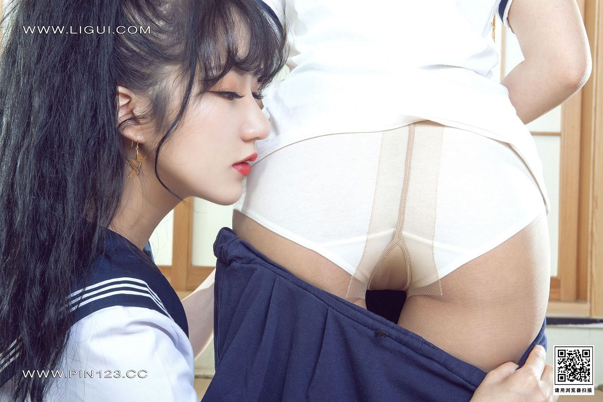 图片[6]-[Ligui丽柜美腿]2023.01.06 《双生花》- 花季岁月 小熊＆汐汐-芒果图库