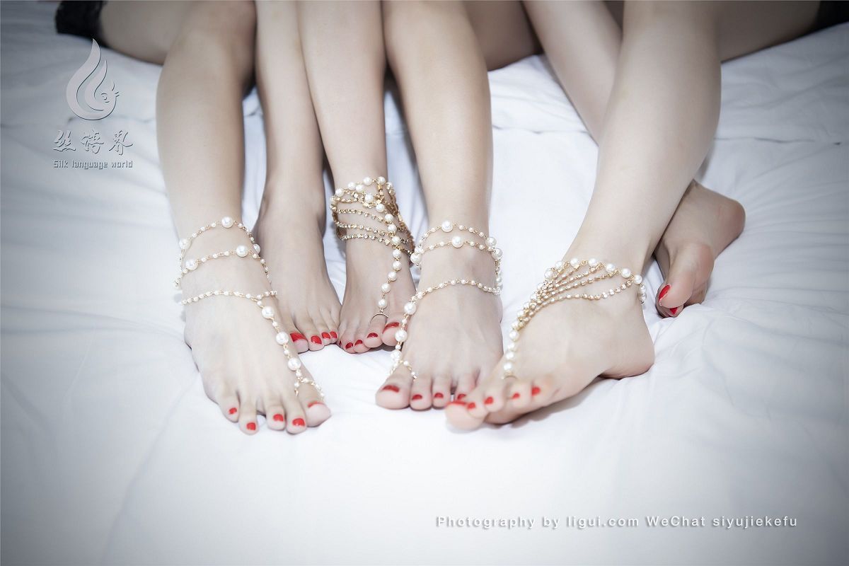 [Ligui丽柜美腿]2023.01.25 三笙欢喜 心心&汐汐&亮亮-芒果图库