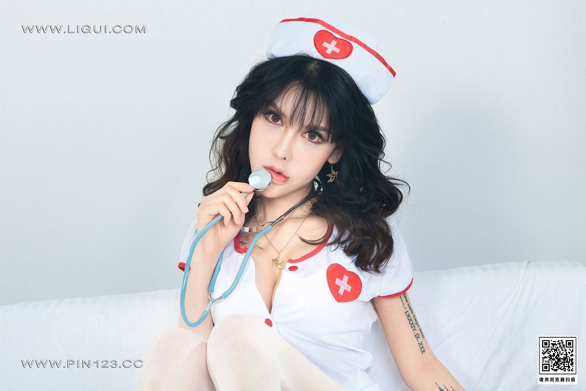 图片[6]-[Ligui丽柜美腿]2023.04.17 《白丝天使》 猫猫-芒果图库