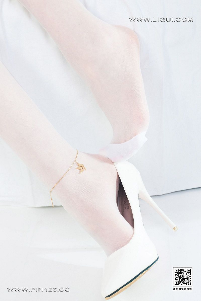 图片[4]-[Ligui丽柜美腿]2023.04.17 《白丝天使》 猫猫-芒果图库