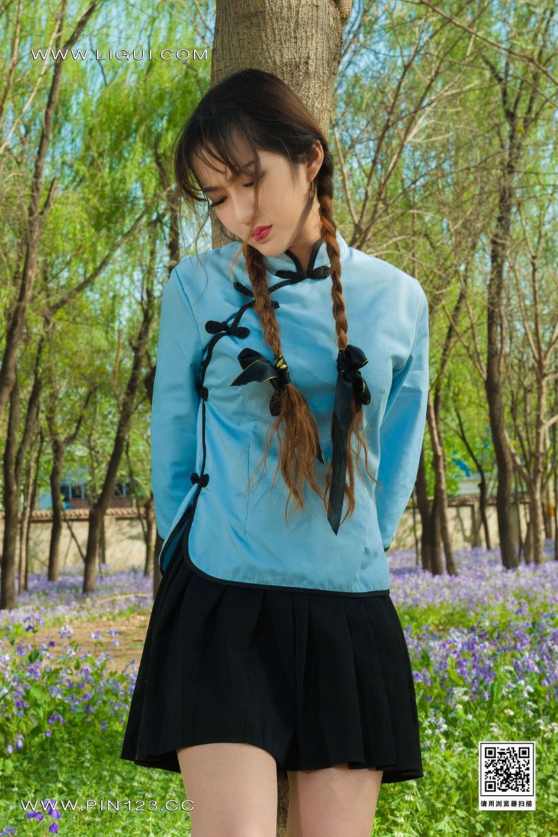 图片[5]-[Ligui丽柜美腿]2023.05.04 荒野镣铐 汐汐-芒果图库