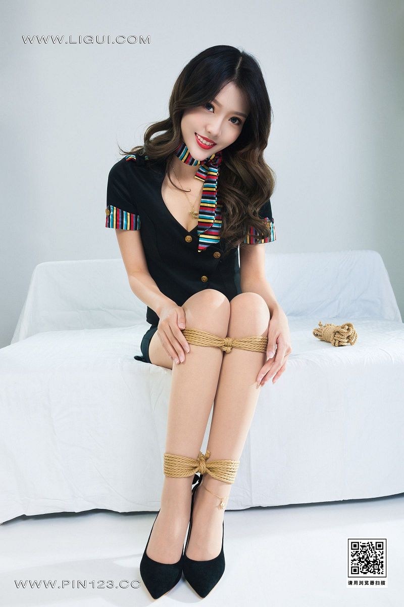 图片[5]-[Ligui丽柜美腿]2023.05.18 绳虐空姐 钟情-芒果图库