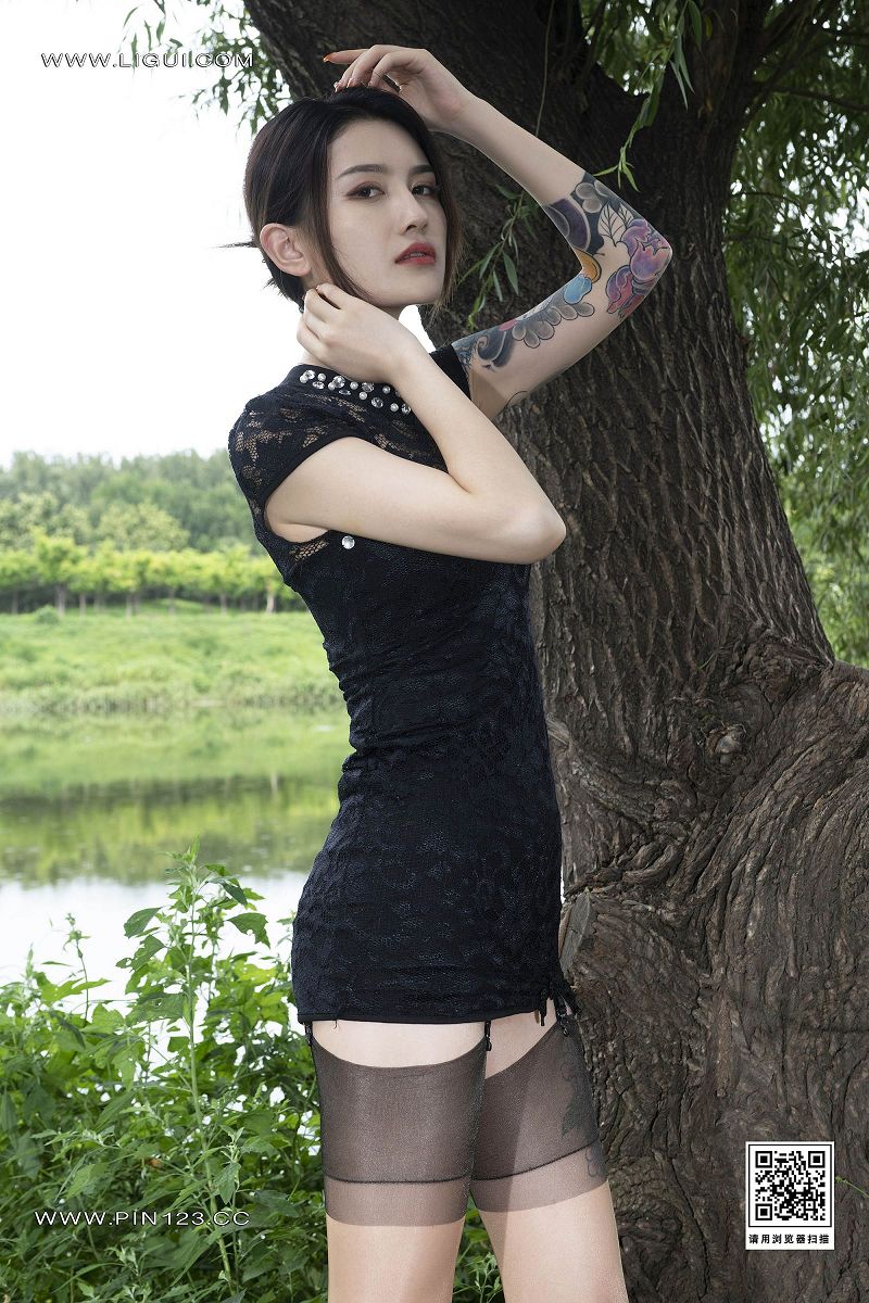 [Ligui丽柜美腿]2023.06.26 《郊野双丝》上 甜甜-芒果图库