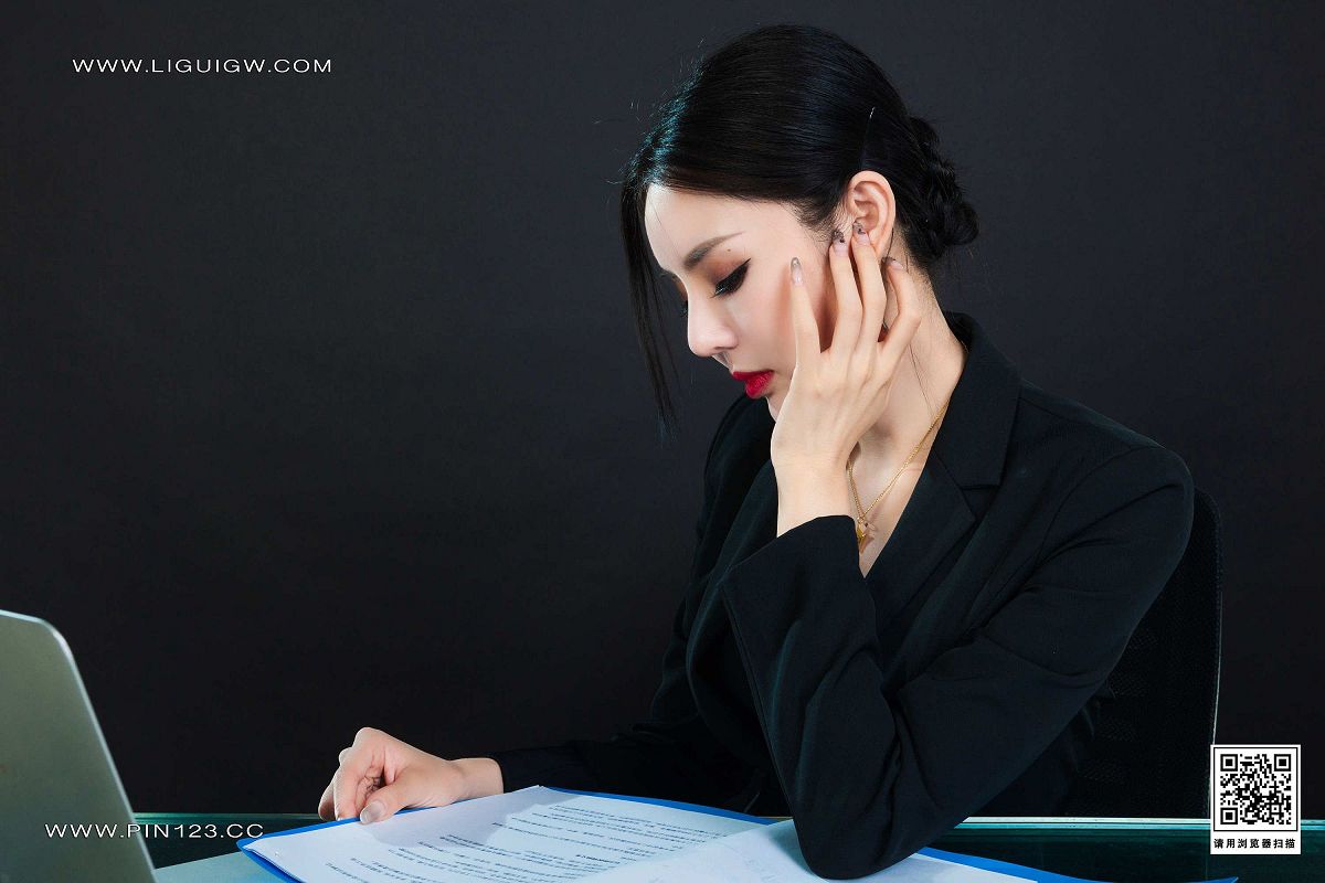 图片[2]-[Ligui丽柜美腿]2023.10.02 合同陷阱（上）凉儿-芒果图库