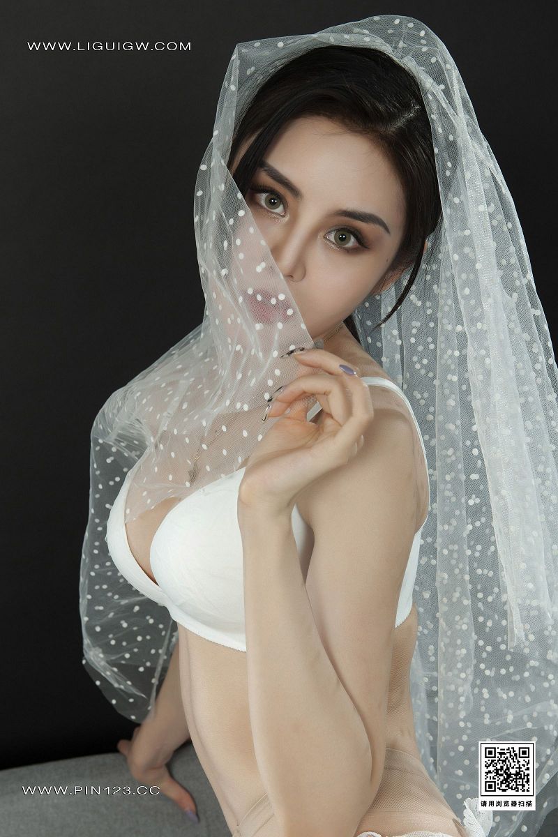 图片[2]-[Ligui丽柜美腿]2023.11.06 《梦幻新娘》 凉儿-芒果图库