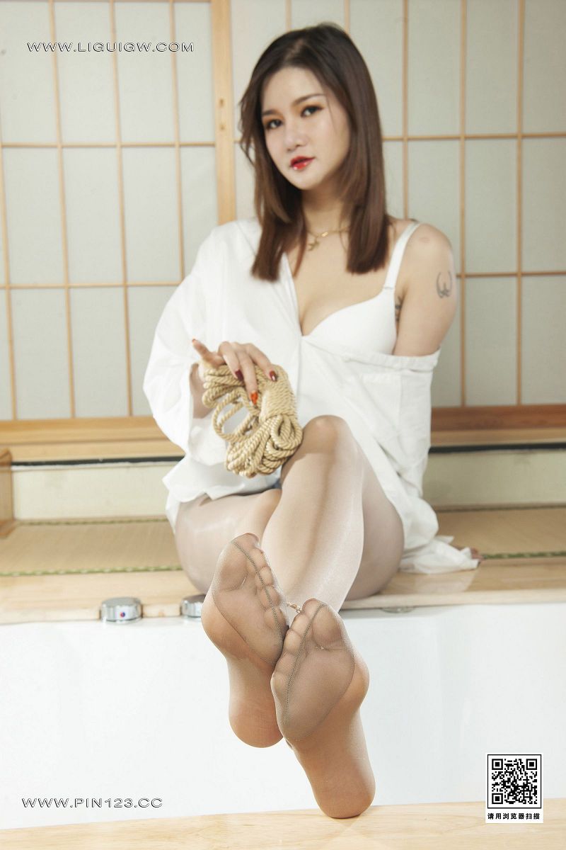 [Ligui丽柜美腿]2023.11.30 紧缚丝欲 文芮-芒果图库