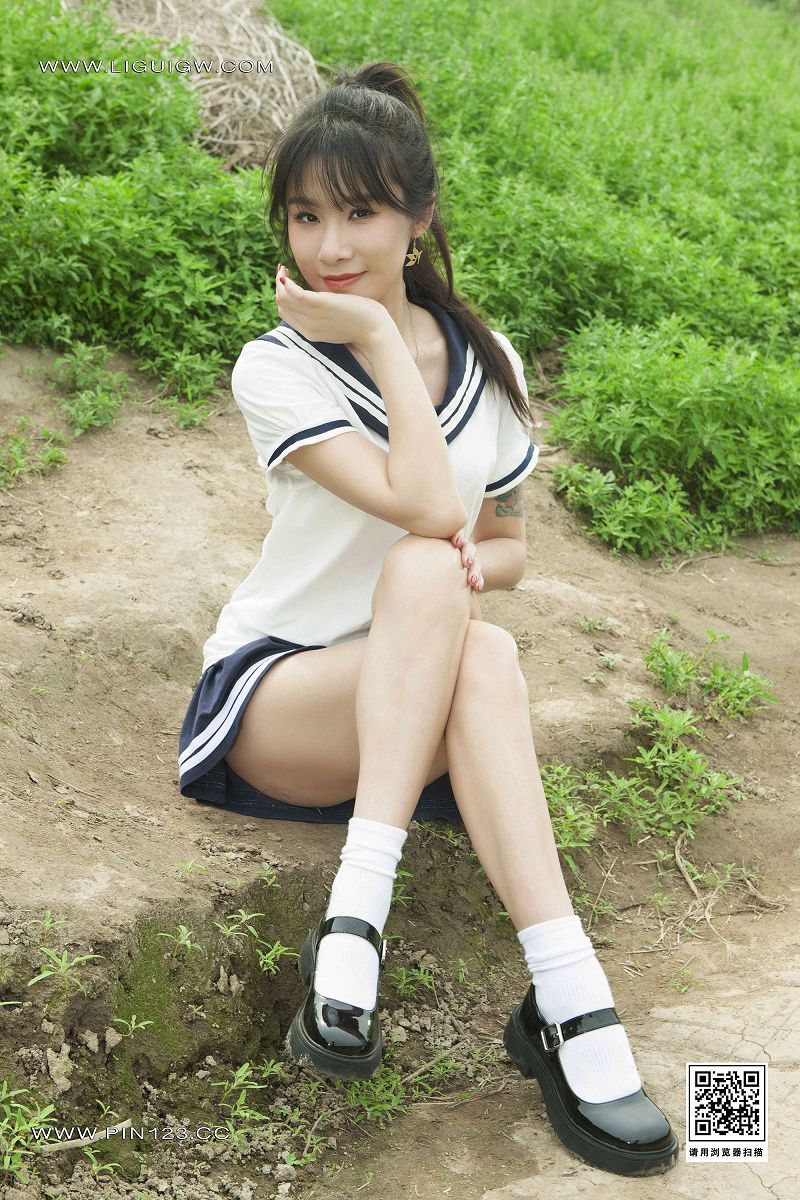 [Ligui丽柜美腿]2024.04.29 泥土的芬芳 Kiki-芒果图库