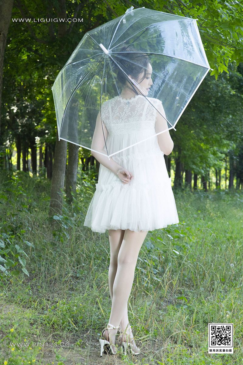 图片[3]-[Ligui丽柜美腿]2024.06.17 林中精灵 图图-芒果图库