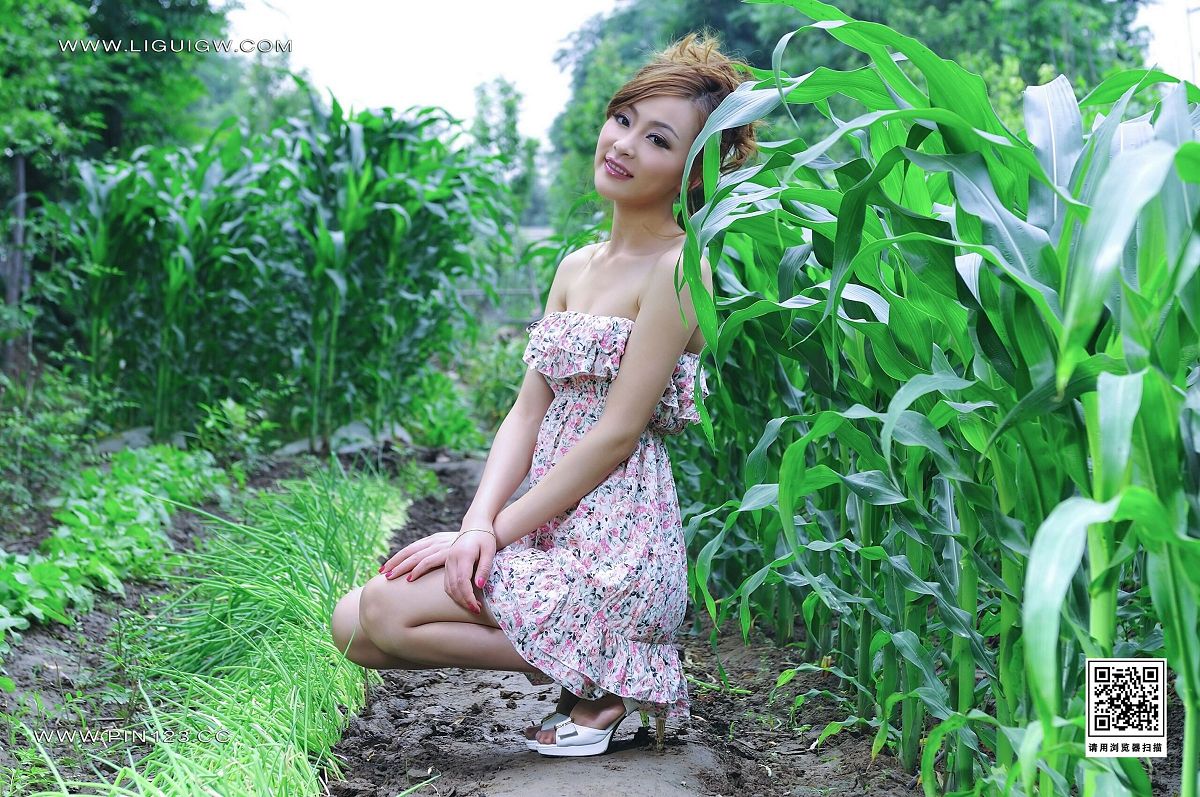 图片[4]-[Ligui丽柜美腿]2024.10.14 乡间倩影 童蕾-芒果图库