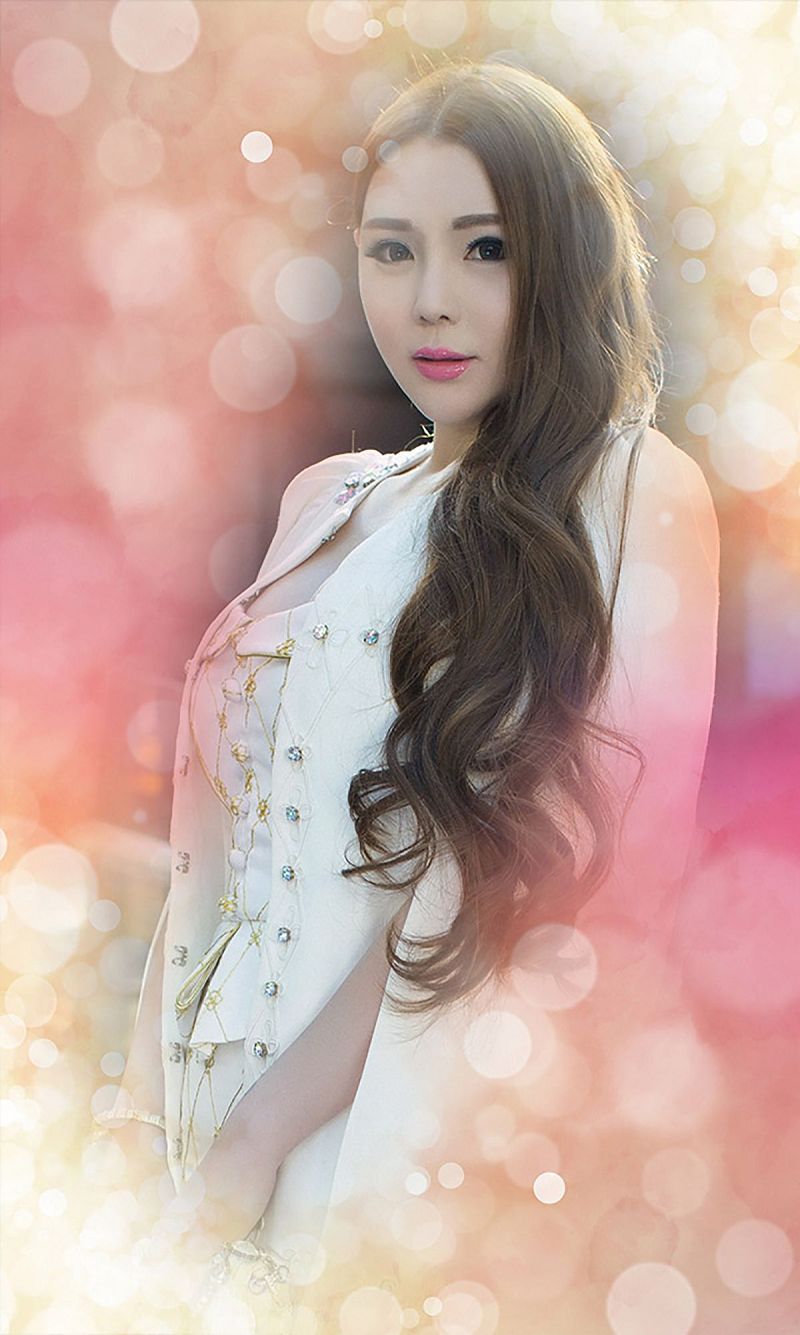 图片[3]-[爱尤物Ugirls] NO.059 林妃媛 美艳妆容 精致瓷娃-芒果图库