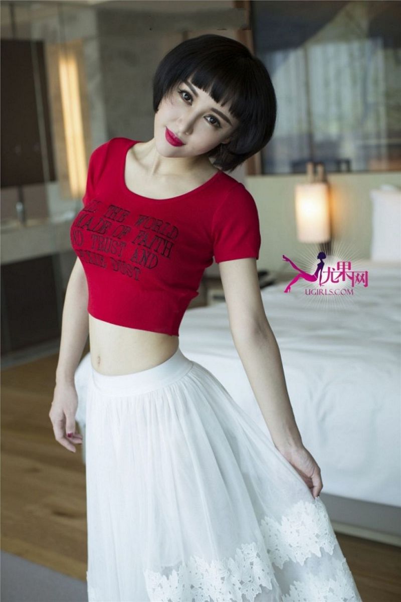 图片[2]-[Ugirls尤果写真] 2015.05.12 No.093  叶籽亿-芒果图库