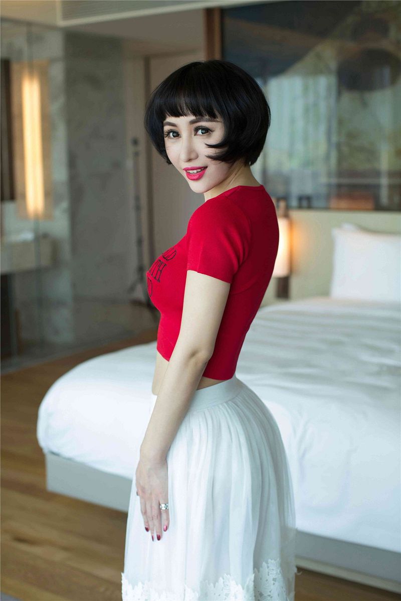 图片[5]-[Ugirls尤果写真] 2015.05.12 NO.U085 叶籽亿-芒果图库